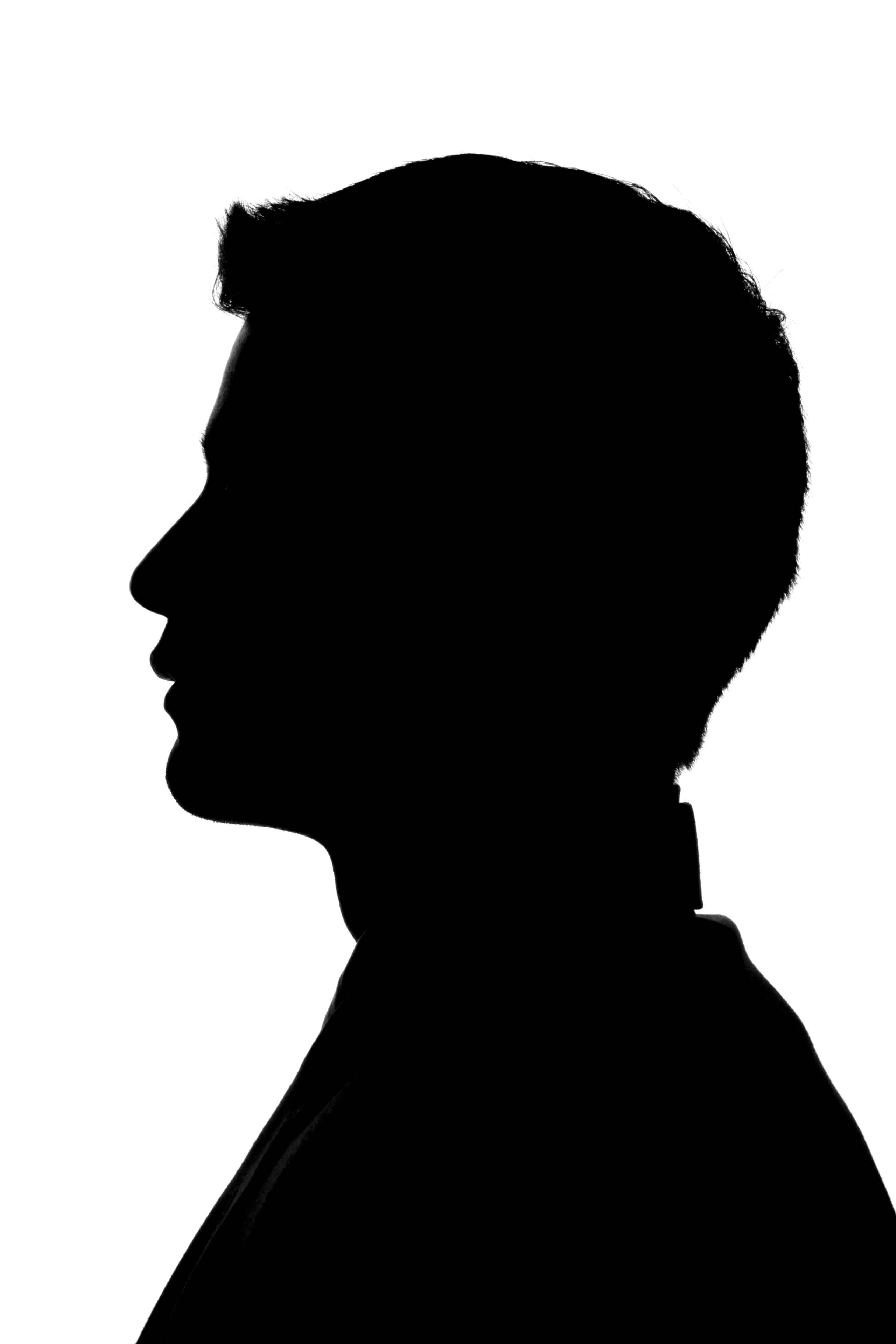 Man Side Profile Silhouette : Silhouette Man Clip Men Clipart Gentleman ...